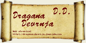 Dragana Devrnja vizit kartica